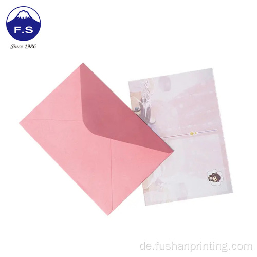 Custom Geschenk Hochzeitseinladung Papierkarten Umschläge
